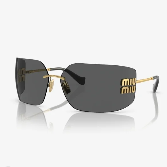 Miu Miu Slate Gray 54ys Sunglasses - Picture 6 of 6